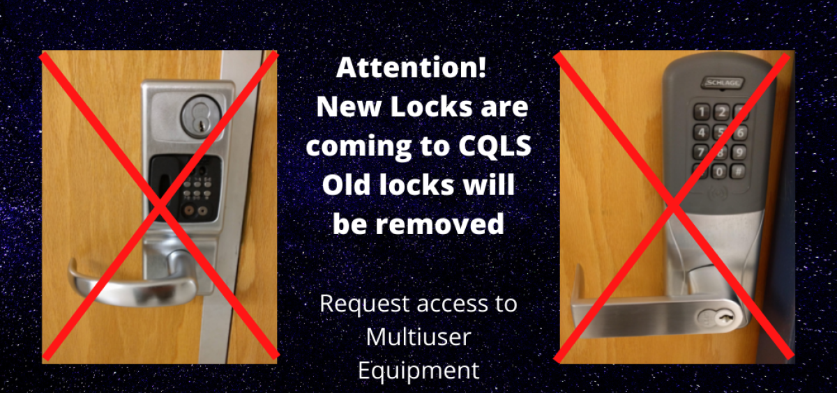 New Locks Coming to CQLS, Old Lock will be removed